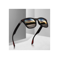 Óculos De Sol Quadrados Retrô Masculinos-Armação Leve UV400 Para Motocicleta , Ciclismo E Praia