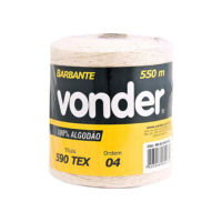 Barbante de Algodão, Vonder, 4 X 4 550m