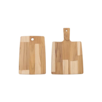 Kit De Tábuas Para Cozinha Tramontina Em Madeira Teca Fsc 10239766