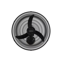 Ventilador Oscilante De Parede Ventisol New 3 Pás 50cm 1300rpm Preto 127v