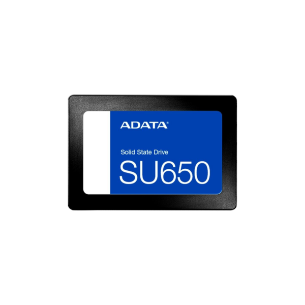 SSD SATA ADATA, 1TB, Leitura: 520MB/s e Gravação: 450MB/s, Preto - ASU650SS-1TT-R