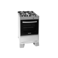 SUGGAR FOGÃO NEO GLASS PRATA MESA DE VIDRO 4 BOCAS TREMPE 6 APOIOS ACENDIMENTO AUTOMÁTICO FGVNG410PRIX