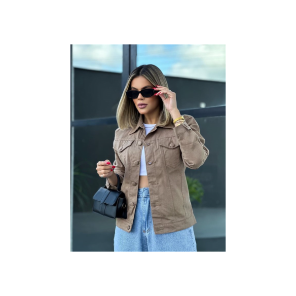 Jaqueta Jeans Feminina Linha Premium 008