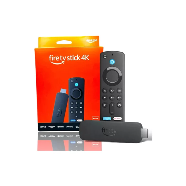 Amazon Fire Stick 4k Wi-fi 6 Com Alexa Por Voz Inteligente C