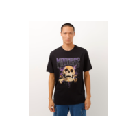 camiseta de algodão manga curta madness preta