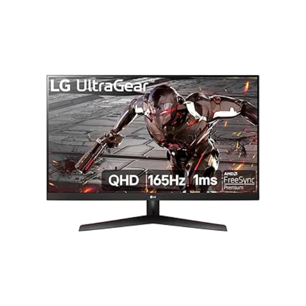 MONITOR LG ULTRAGEAR 32GN600-32" QHD 165HZ, 1MS (MBR), HDR10, FREE SYNC