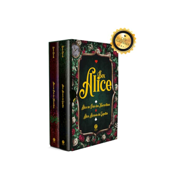 Box Alice - Box com 2 livros - Edição de Luxo Almofadada