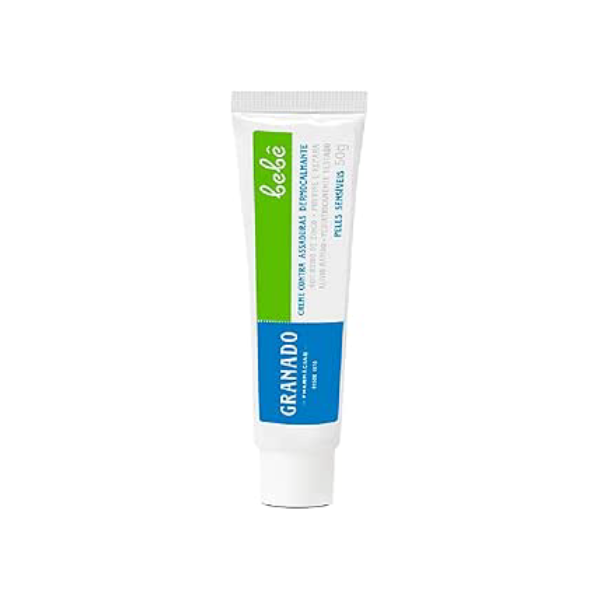 Granado Creme Assaduras Dermocalmante Bebê, Peles Sensíveis, 50g