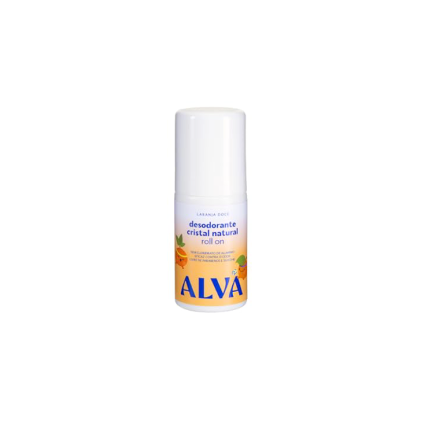 Alva Desodorante Roll On Infantil Laranja Doce 50ml Alva