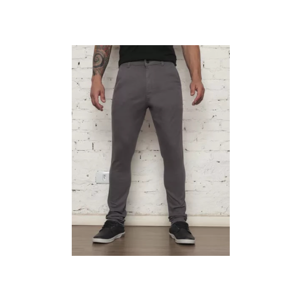 Calça Masculina De Sarja Premium Esporte Fino Bolso Faca