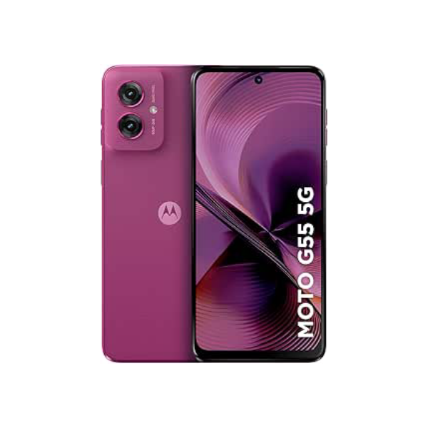 Smartphone Motorola Moto g55 5G - 256GB 16GB (8GB RAM+8GB Ram Boost) e Camera 50MP com AI NFC Tela 6.5" com Superbrilho - Rosa
