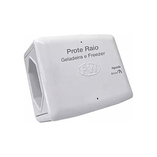 Protetor Contra Queda de Energia PW Para Freezer Ou Geladeira, Branco