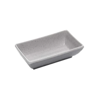 LYOR - Porta Shoyu Retangular de Melamina Tóquio Granilite 90ml