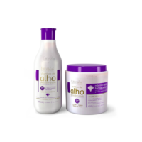 Kit Fortificante Capilar com Shampoo de Alho e Máscara 450g