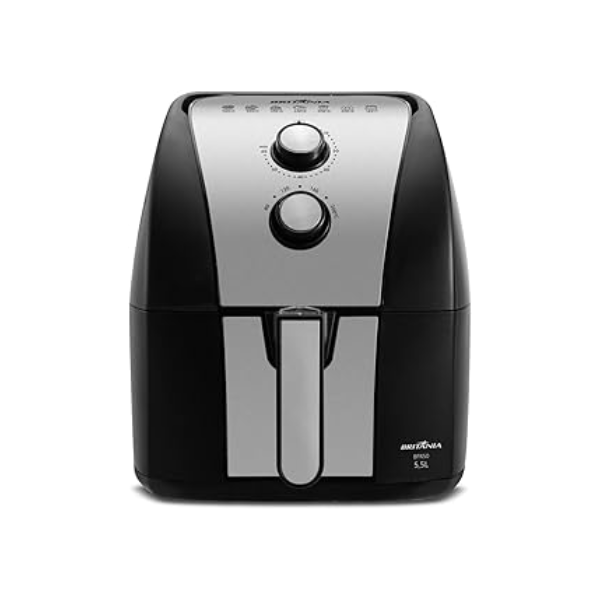 Fritadeira Air Fryer Britânia 5,5L 1500W Gold BFR51 127V