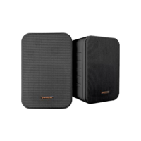 HAYONIK, Caixa Passiva, 60W, 2 Vias, Woofer 4", Tweeter 0,5", Gabinete Polipropileno, Resp. Freq: 100-20Khz, 30W RMS, Suporte Incluso - MSB60NC Preta