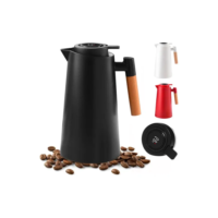 Garrafa De Cafe Térmica Vacuum Jug Com Termômetro Digital 1l