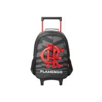 Mochila Escolar Flamengo Com Rodas