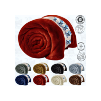 Manta Cobertor 2,00m x 1,8m Casal Microfibra Fleece Lisa