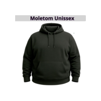 Moletom Plus Size Blusa Unissex Quente Flanelado Bolso Capuz P ao G4