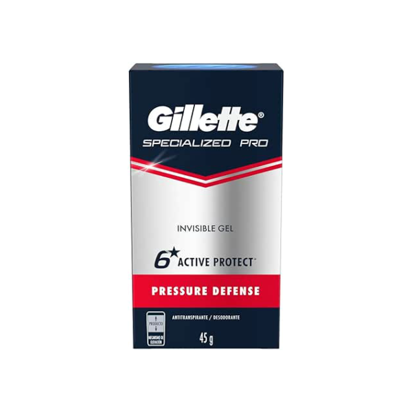 Gillette, Desodorante Gel Clinical Pressure Defense, 45G