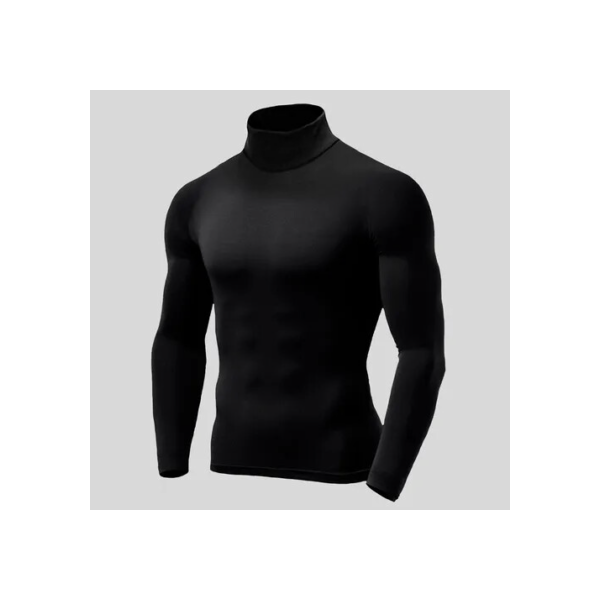 Camiseta Segunda Pele Gola Alta Proteção Uv Thermo Premium