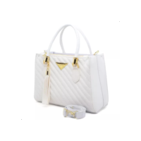 Bolsa Feminina Lorena Média Shopbag Bordada Linea