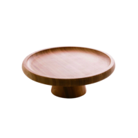 Prato Redondo Centro Mesa Boleira Bambu 20cm Class Home