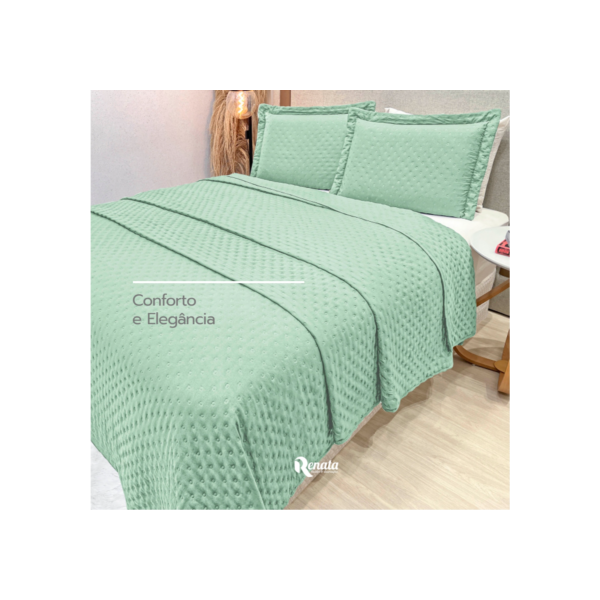 Cobre Leito Genebra Casal 400 Fios Toque De Plumas Premium