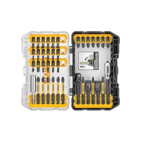 JOGO DE PARAFUSAR FLEXTORQ 40 PCS (25 Bits de 1": 1x PH1, 7x PH2, 1x PH3, 1xSQ1, 2x SQ2, 1x SQ3, 1x SL6, 1x SL8, 1x SL10, 1x T15, 2x T20, 5x T25 e 1x T27; 9 Pontas de 2 1/4": 6x PH2, 1x SQ2, 2x T25; 1 Ponta de 3 1/2": 1x PH2; 1 Adaptador para Soquetes 3/8"; 2 Soquetes: 1/4" e 5/16"; 1 Porta-Bit Magnético; 1 Luva Magnética)