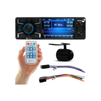 Multimídia MP5 1 Din E-Tech 4 Polegadas Bluetooth USB + Câmera de Ré