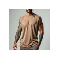 Regata Oversized Machão Masculina Cavada 100% Algodão Macia