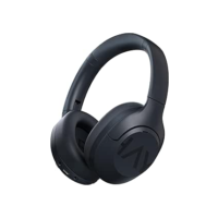 HAYLOU S30 Fones de Ouvido Bluetooth com Cancelamento de Ruído Ativo, Over-Ear Headphones Dobrável e Até 80 horas de bateria para Treino, Academia, Trabalho