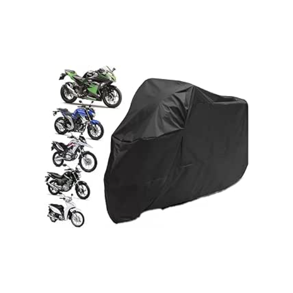 Capa de Cobrir Moto em Couro Protetora Impermeável Anti-uv (BROS)