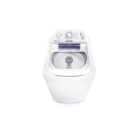 Máquina de Lavar Electrolux 8,5kg Branca Turbo Economia com Jet&Clean e Filtro Fiapos (LAC09)