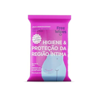 Lenço Umedecido Intimo Free Wipes