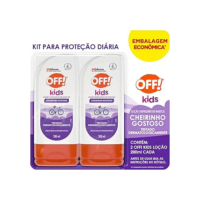 OFF! Kids Loção Repelente de Insetos e Mosquitos, 2 x 200ml