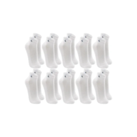 Kit 10 Pares Meias Lupo Cano Curto Baixo Academia Original