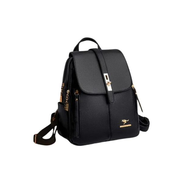 Bolsa Feminina Mochila De Ombro Tiracolo De Couro Ecológico