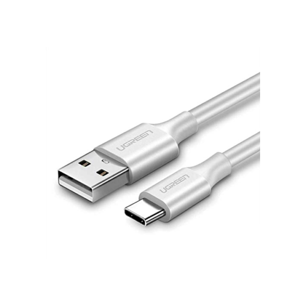 Ugreen Cabo de Dados USB 2.0 Tipo C 1 Metro - Carregamento Rápido e Sincronização até 480Mbs - Compatível com Dispositivos USB-C