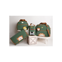 Kit Bolsas de Bebê Maternidade Família Bichinhos