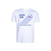 Camiseta New Era NBA Philadelphia 76Ers Core Branco