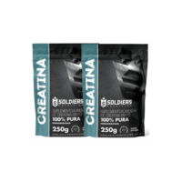 Kit: 2 Creatinas Monohidratada 250g - Soldiers Nutrition