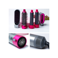 Escova 5 em 1 Secador, Pente, Modelador, Aumenta volume Profissional 110V 