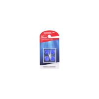 Speedo Potetor de Ouvido Soft Earplug, Único, 2 Pares, Transparente