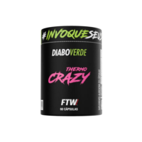 Termogênico Thermo Crazy Pote 60 cáps FTW - DIABO VERDE