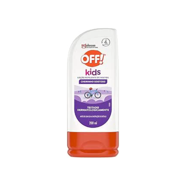 OFF! Kids Loção Repelente de Insetos e Mosquitos, 200ml