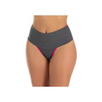Kit C/ 5 Calcinhas Fitness Com Compressão Para Barriga
