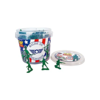 Toyng - Disney - Toy Story - Balde de Soldadinhos de Plástico - 60 Mini Figuras Soldado