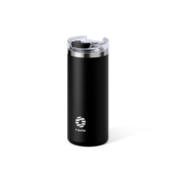 Copo de café de aço inoxidável FEIJIAN, copo térmico, caneca de viagem portátil, xícara de café com canudo, 16 onças, 20 onças